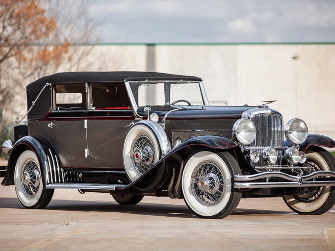 1929 Duesenberg Model J Convertible Berline by LeBaron