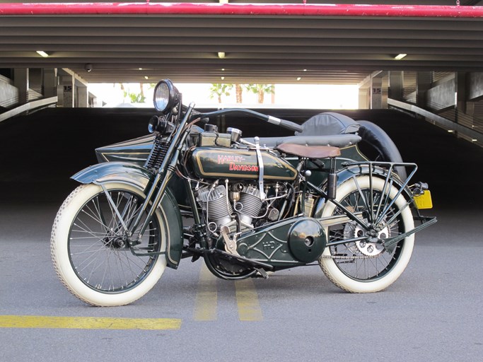 1923 Harley-Davidson Model 23 JS V-Twin With Factory Royal Tourist Sidecar