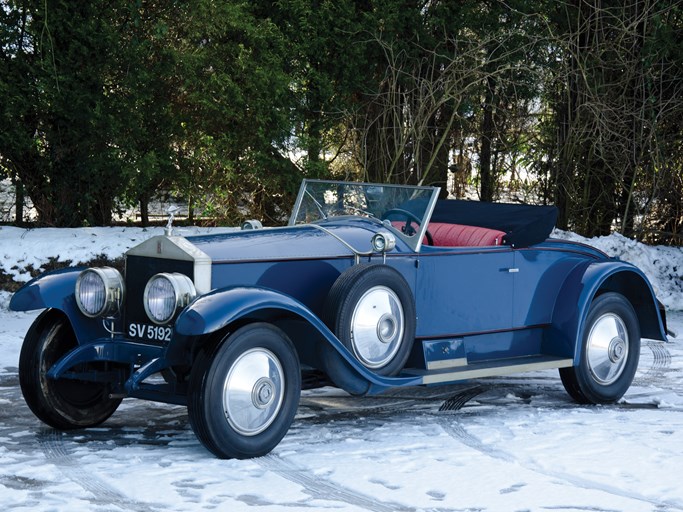 1926 Rolls-Royce Springfield Silver Ghost Playboy Convertible Coupe by Brewster