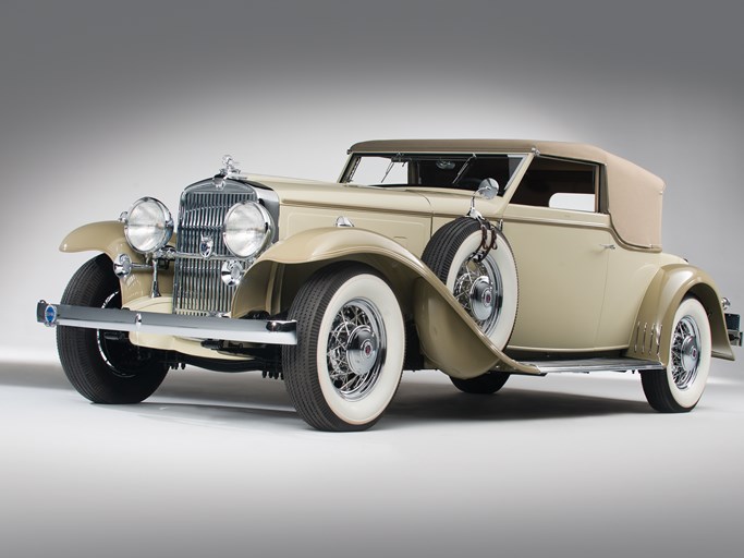 1933 Stutz DV32 Convertible Victoria by Rollston