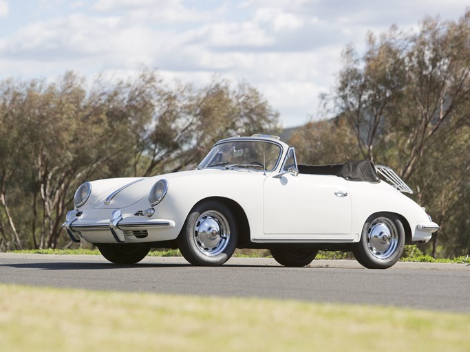 1963 Porsche 356B 1600 Super 90 Cabriolet by Reutter