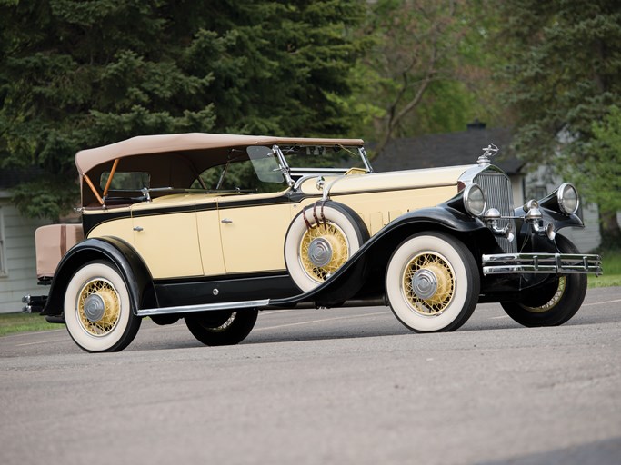 1929 Pierce-Arrow Model 133 Tonneau Cowl Phaeton