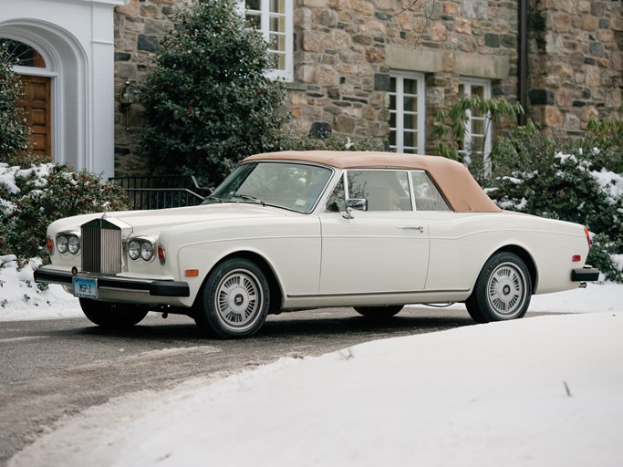 1983 Rolls-Royce Corniche Drophead Coupe by Mulliner Park Ward