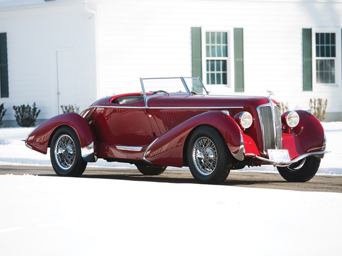 1935 Amilcar Type G36 PegasÃ© Boattail Roadster in the style of Figoni et Falaschi