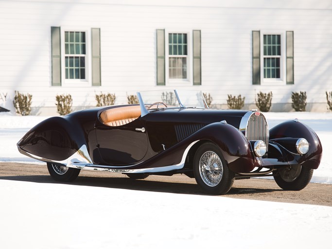 1937 Bugatti Type 57C Roadster in the style of Figoni et Falaschi