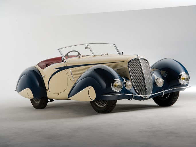 1937 Delahaye 135 Competition Court Torpedo Roadster by Figoni et Falaschi