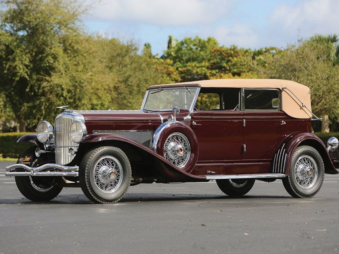 1934 Duesenberg Model SJ Convertible Sedan by LeBaron