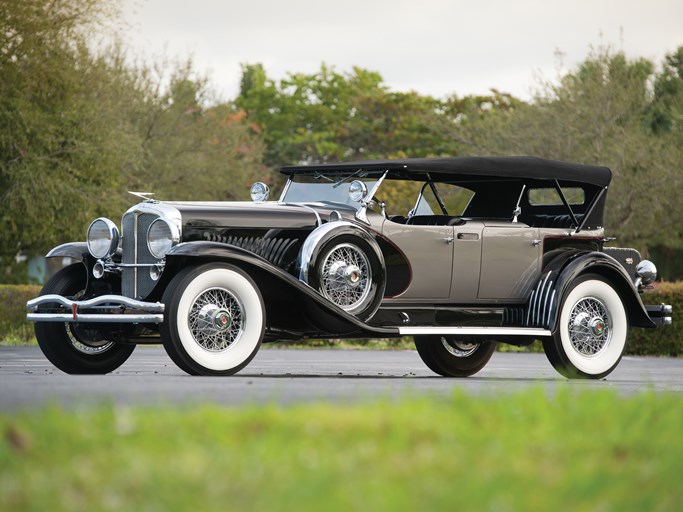 1930 Duesenberg Model J 'Sweep Panel' Dual-Cowl Phaeton by LeBaron