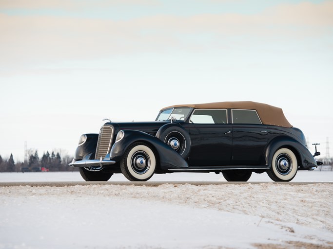 1937 Lincoln Model K Convertible Sedan by LeBaron