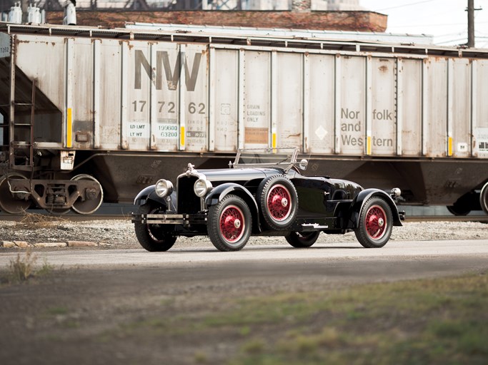 1927 Stutz Vertical Eight Custom Black Hawk Two-Passenger Speedster by Robbins