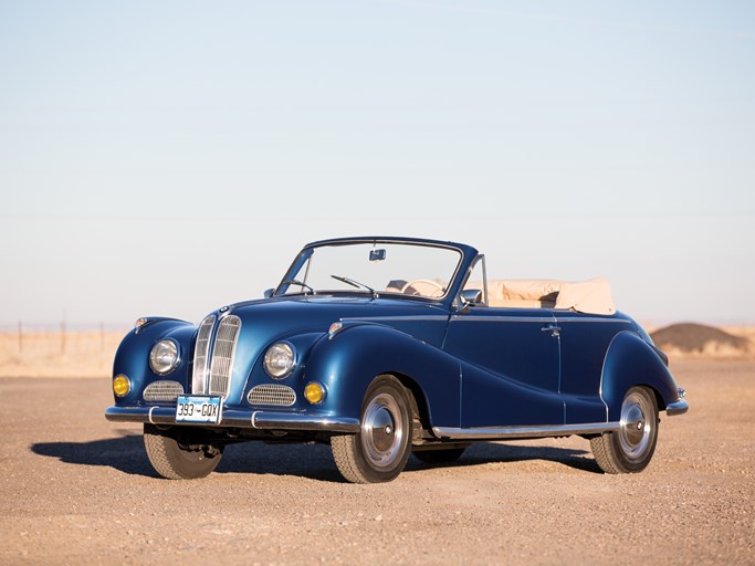 1956 BMW 502 Cabriolet by Baur