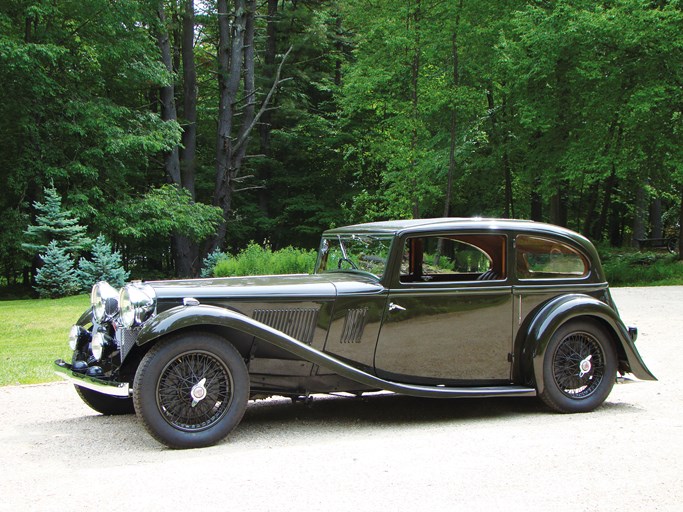 1934 Alvis Speed 20 SB Two-Door Saloon by Vanden Plas