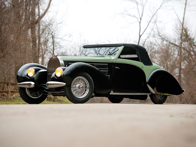 1938 Bugatti Type 57C Aravis Cabriolet by Gangloff