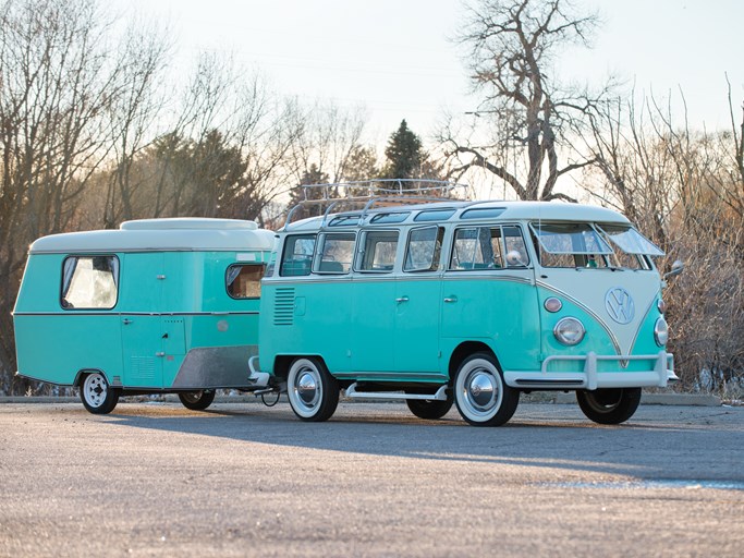 1963 Volkswagen Type 2 '23-Window' Super Deluxe Microbus with Eriba Puck