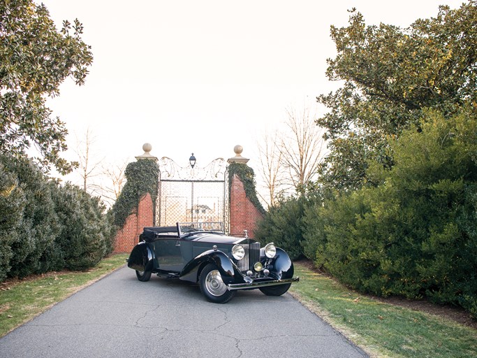 1934 Rolls-Royce Phantom II Continental Sedanca Drophead Coupe by H.J. Mulliner
