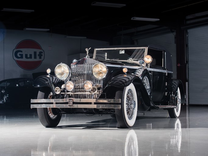 1931 Rolls-Royce Phantom II Croydon Convertible Coupe by Brewster
