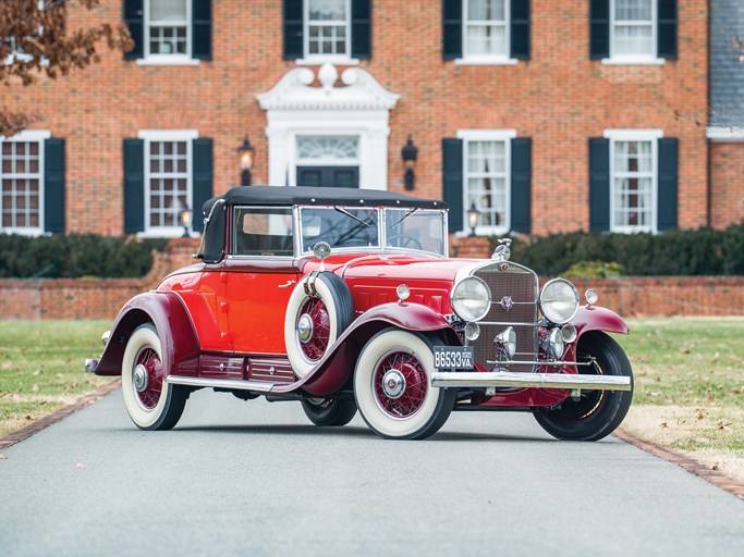 1930 Cadillac V-16 Convertible Coupe by Fleetwood