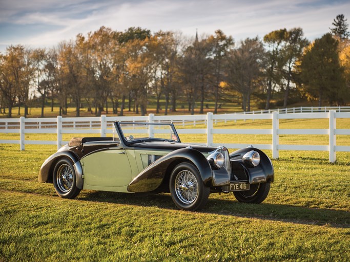 1937 Bugatti Type 57S Cabriolet by Vanvooren