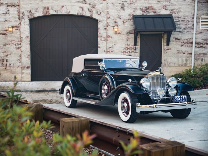 1933 Packard Twelve Convertible Victoria