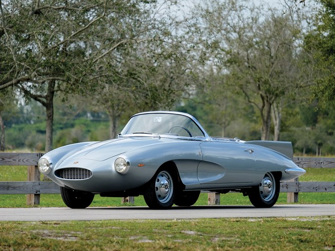 1957 Fiat-Stanguellini 1200 Spider America by Bertone