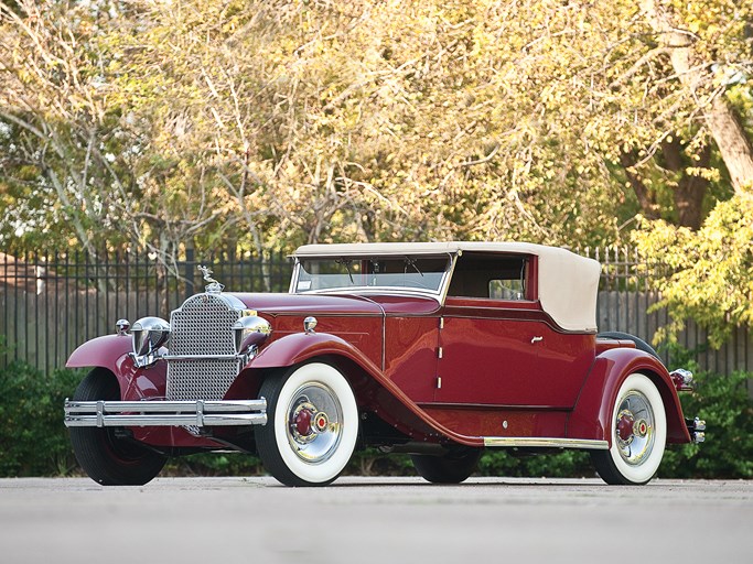 1931 Packard Deluxe Eight Convertible Victoria