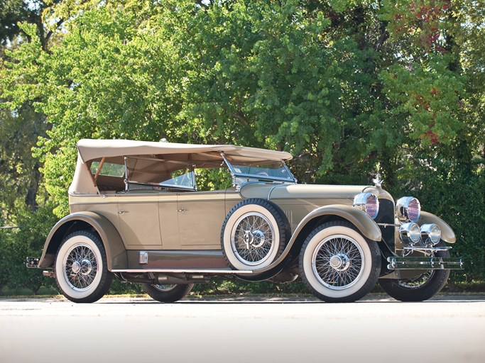 1926 Duesenberg Model A Dual Windshield Phaeton