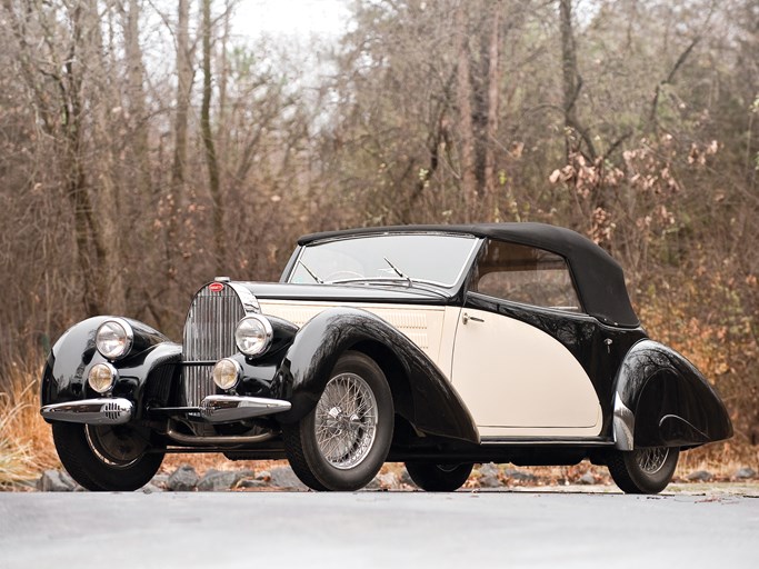 1939 Bugatti Type 57C Three-Position Drophead Coupe