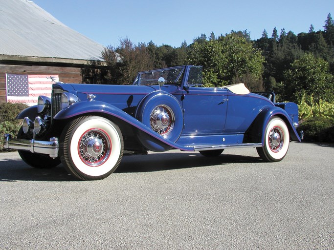 1933 Packard Twelve 2/4-Passenger Coupe Roadster