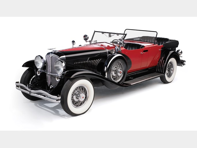 1930 Duesenberg Model J LWB Dual Cowl Phaeton by LeBaron