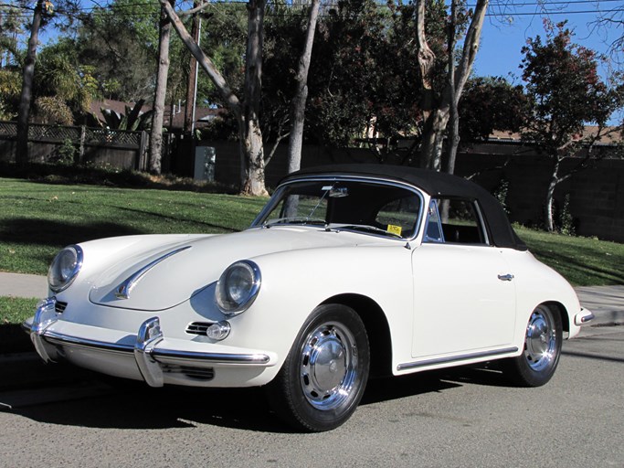 1964 Porsche 356C/1600 SC Cabriolet by Reutter