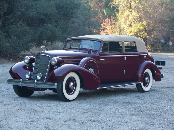 1935 Cadillac V-12 Convertible Sedan by Fleetwood