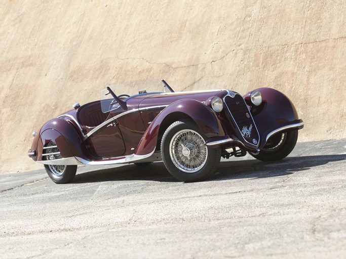 1939 Alfa Romeo 6C 2300B Corto Spider in the style of Touring