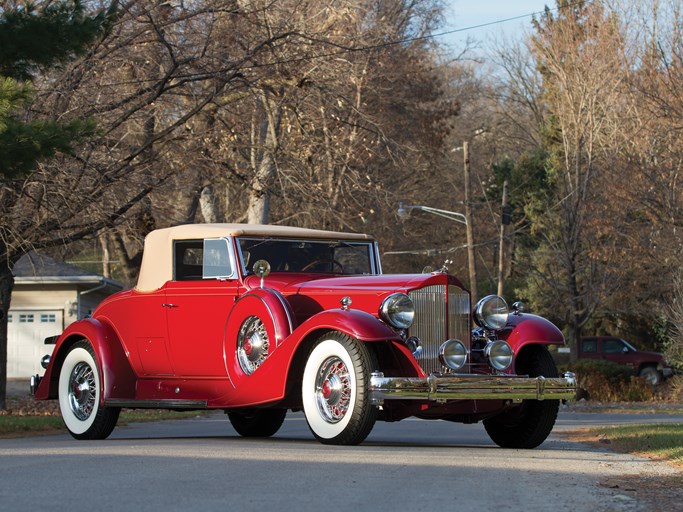 1933 Packard Twelve Coupe Roadster