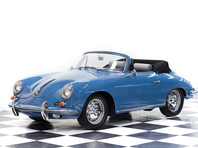 1961 Porsche 356 B 1600 Super Cabriolet by Reutter