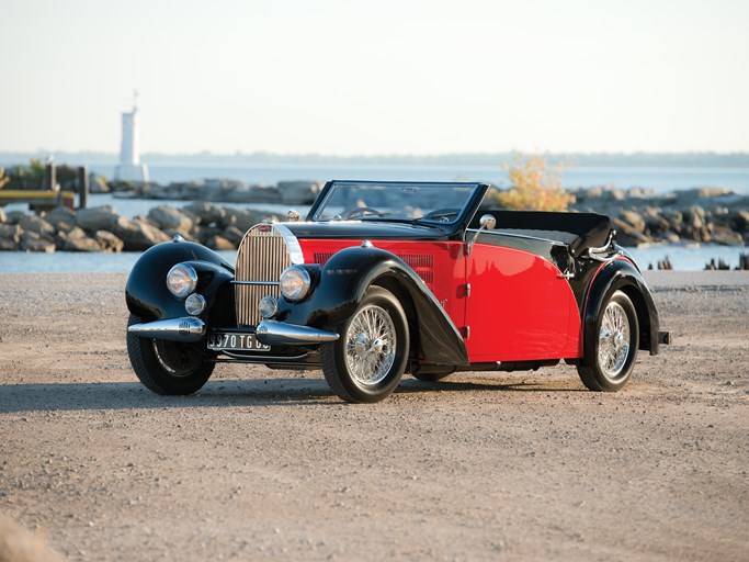 1938 Bugatti Type 57 Stelvio Cabriolet by Gangloff