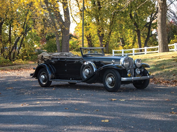 1932 Stutz DV32 Convertible Sedan by LeBaron