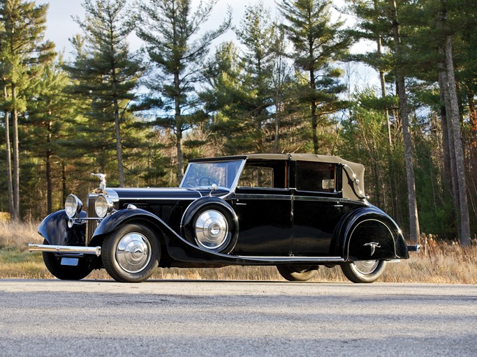 1935 Hispano-Suiza J12 Cabriolet deVille by Rippon Brothers