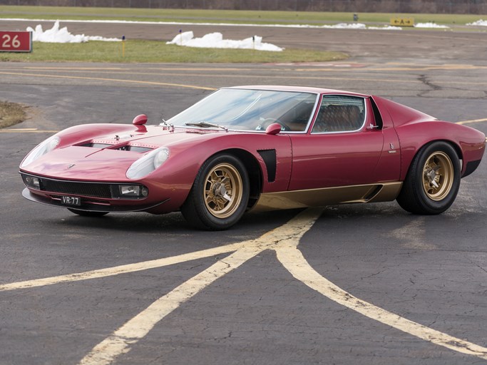 1971 Lamborghini Miura SVJ by Bertone