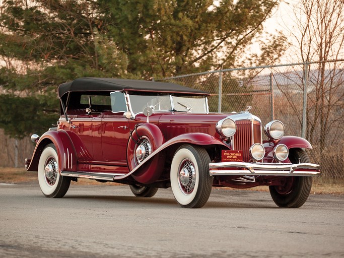 1931 Chrysler CG Imperial Dual-Cowl Phaeton by LeBaron