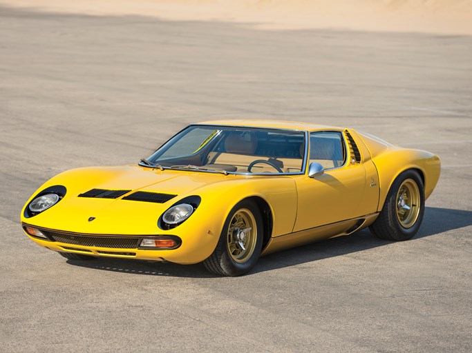 1971 Lamborghini Miura P400 SV by Bertone