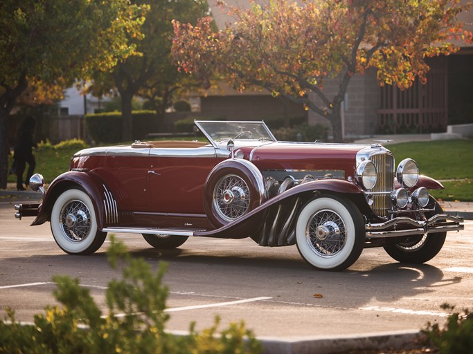 1929 Duesenberg Model J Disappearing Top Torpedo Convertible Coupe by Murphy