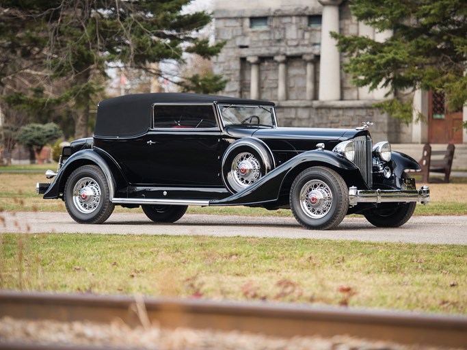 1933 Packard Twelve Convertible Victoria