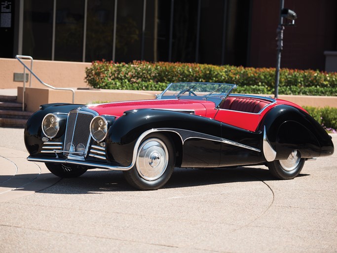 1939 SS 100 Jaguar 2Â½-Litre Roadster by Van den Plas