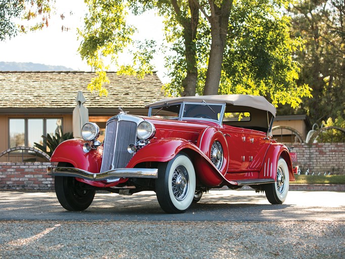 1933 Chrysler CL Imperial Dual-Windshield Phaeton by LeBaron