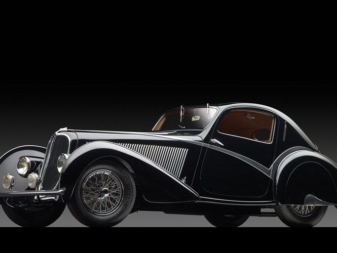 1936 Delahaye Type 135 Competition Court Teardrop CoupÃ© by Carrosserie Figoni et Falaschi