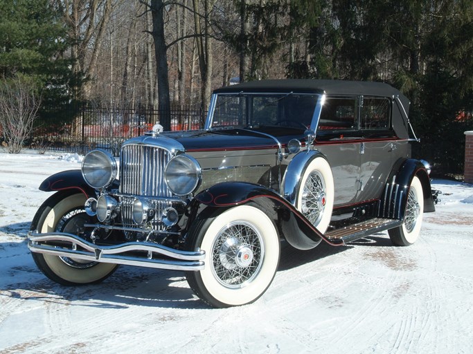 1929 Duesenberg Model J Convertible Berline by LeBaron