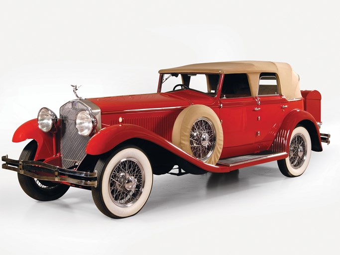 1930 Isotta-Fraschini Mode 8A Convertible Sedan