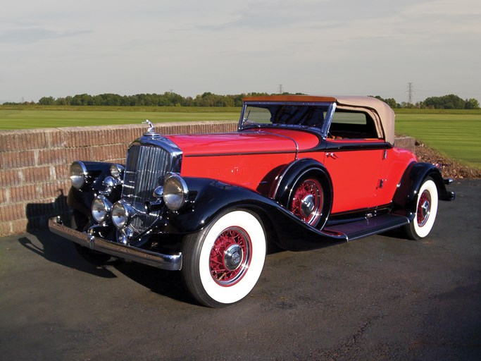 1933 Pierce-Arrow V12 Convertible Coupe