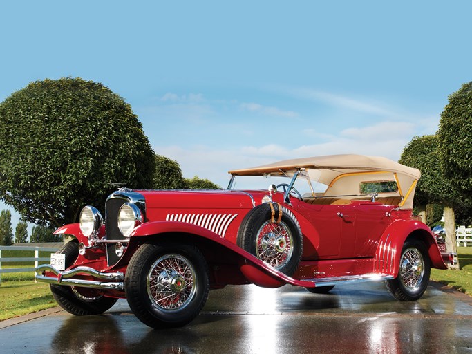 1929 Duesenberg Model J Dual Cowl Phaeton