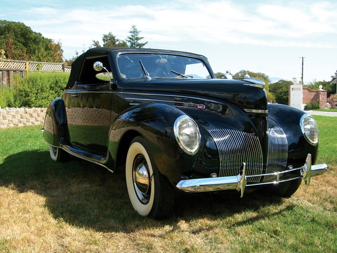 1939 Lincoln Zephyr Convertible Coupe